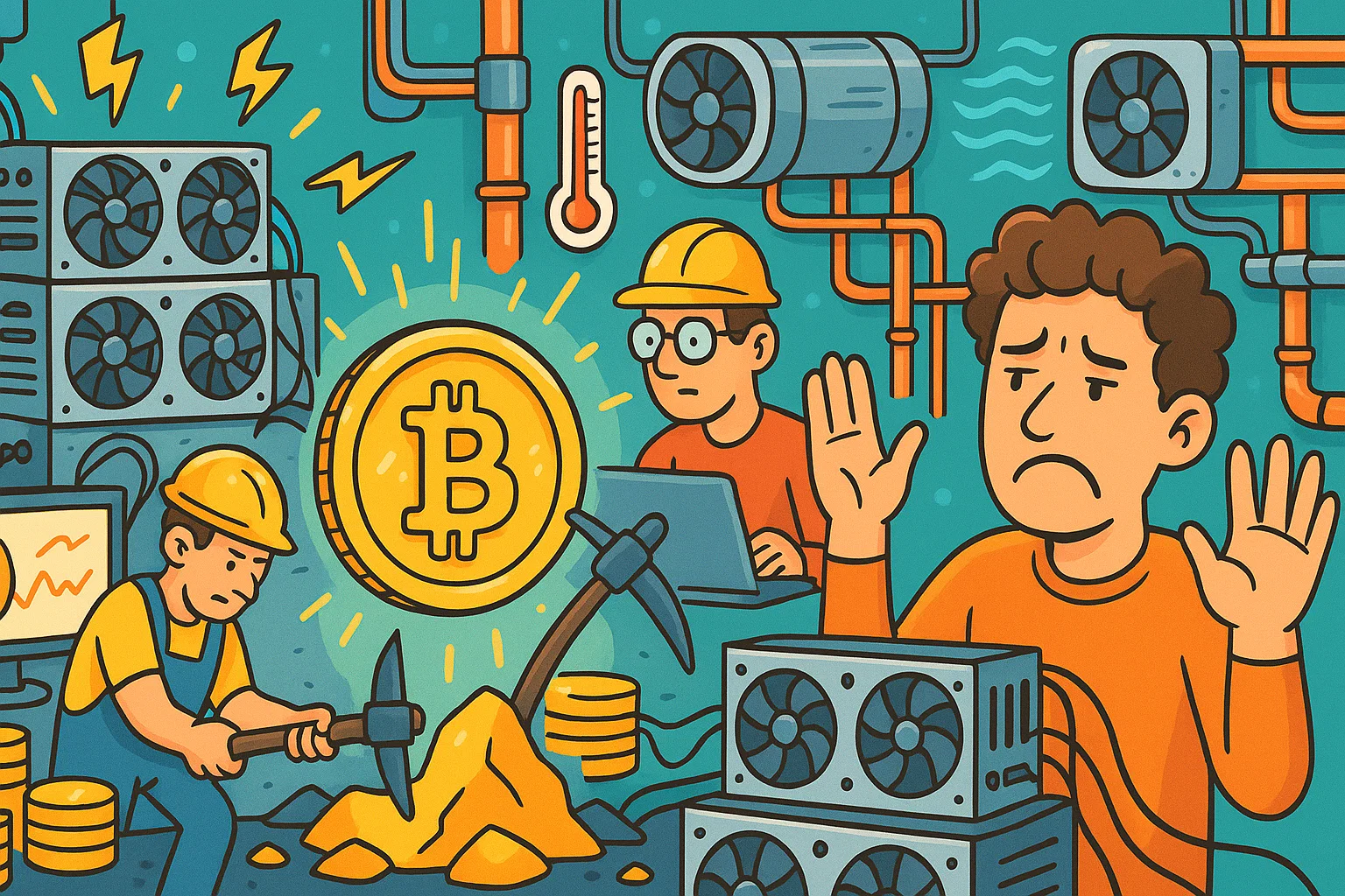 Как работает майнинг криптовалют и почему он уже не так популярен