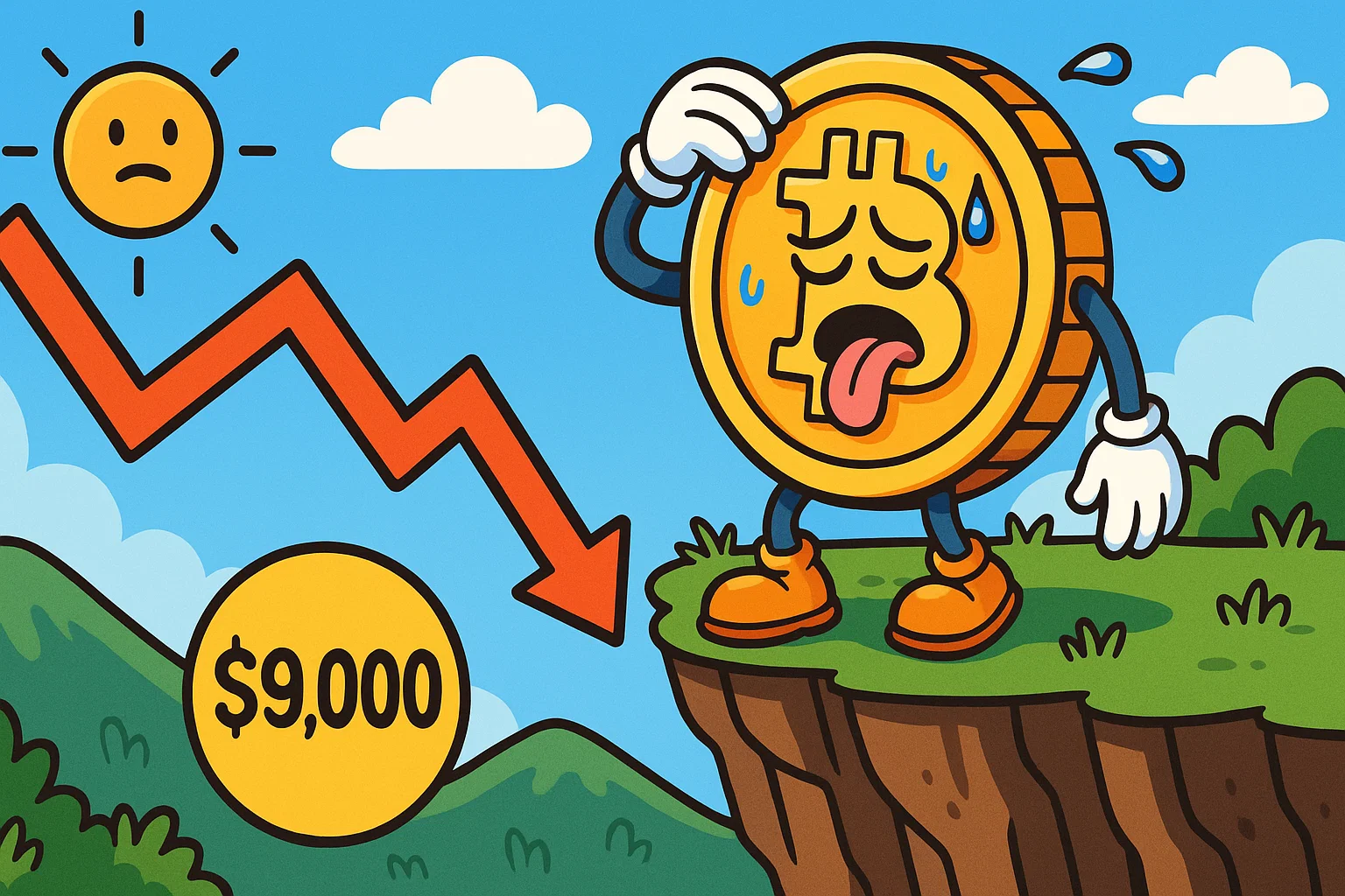 Биткойн демонстрирует признаки усталости: цель снижения — $69 000